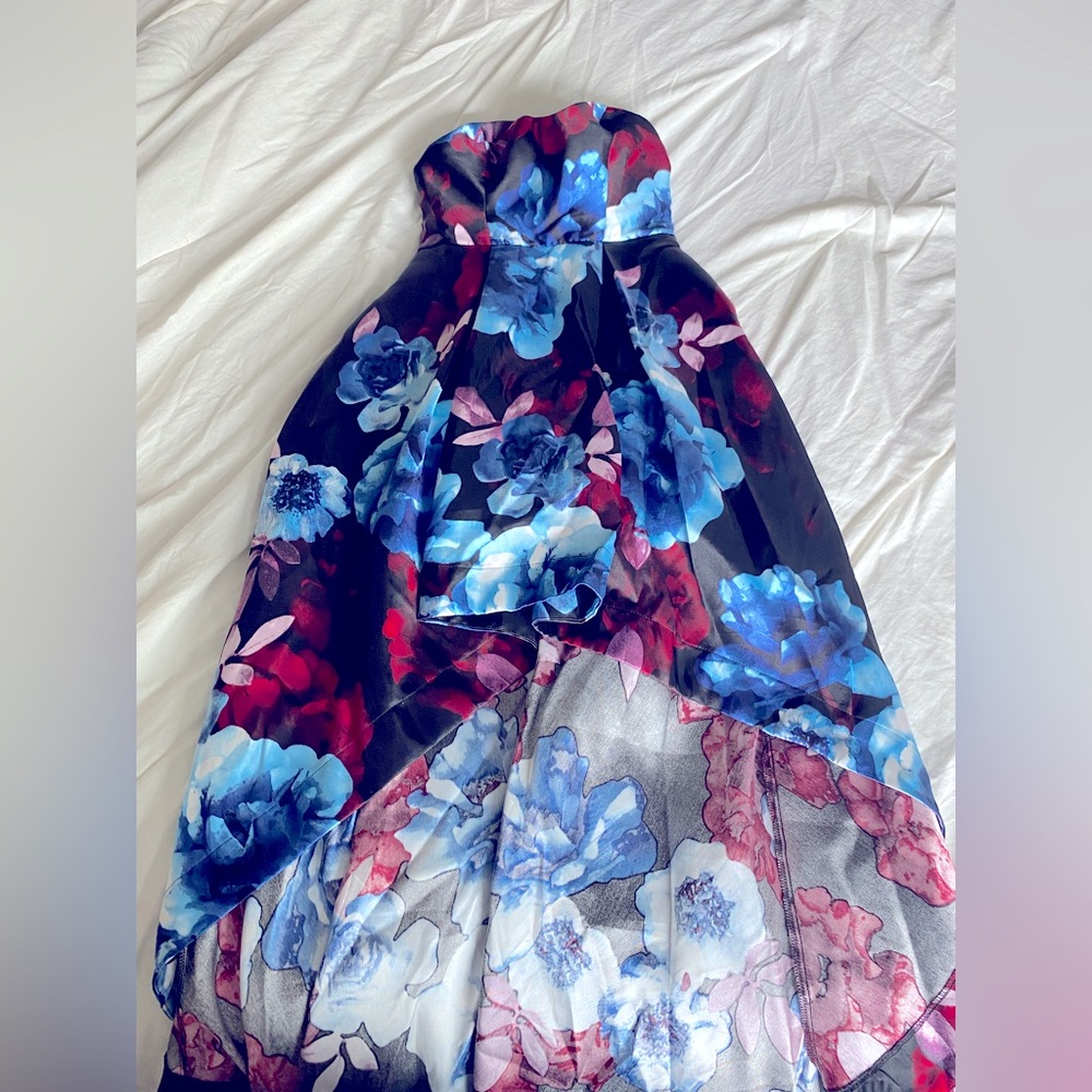 Floral High Low Formal Dress Size 3
